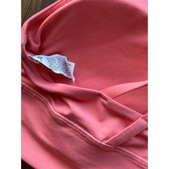 Lululemon Energy High-Neck Longline Bra *Medium Support Raspberry Cream 6 - Picture 6 of 7